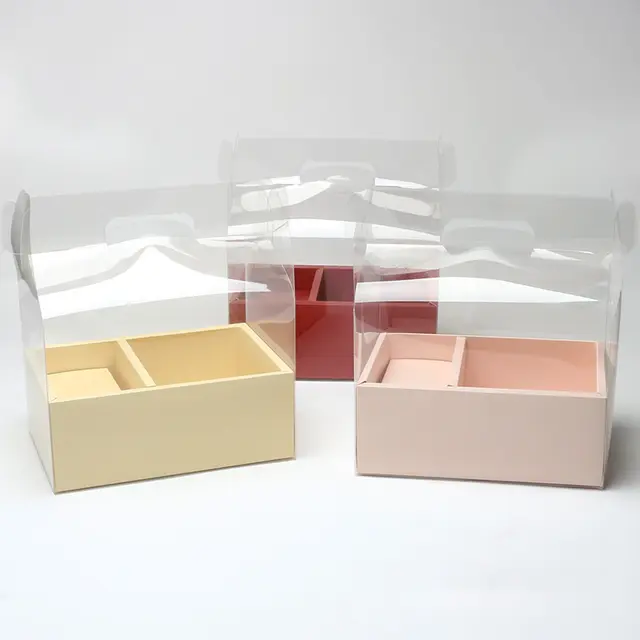 1pc Flower Cake Gift Box