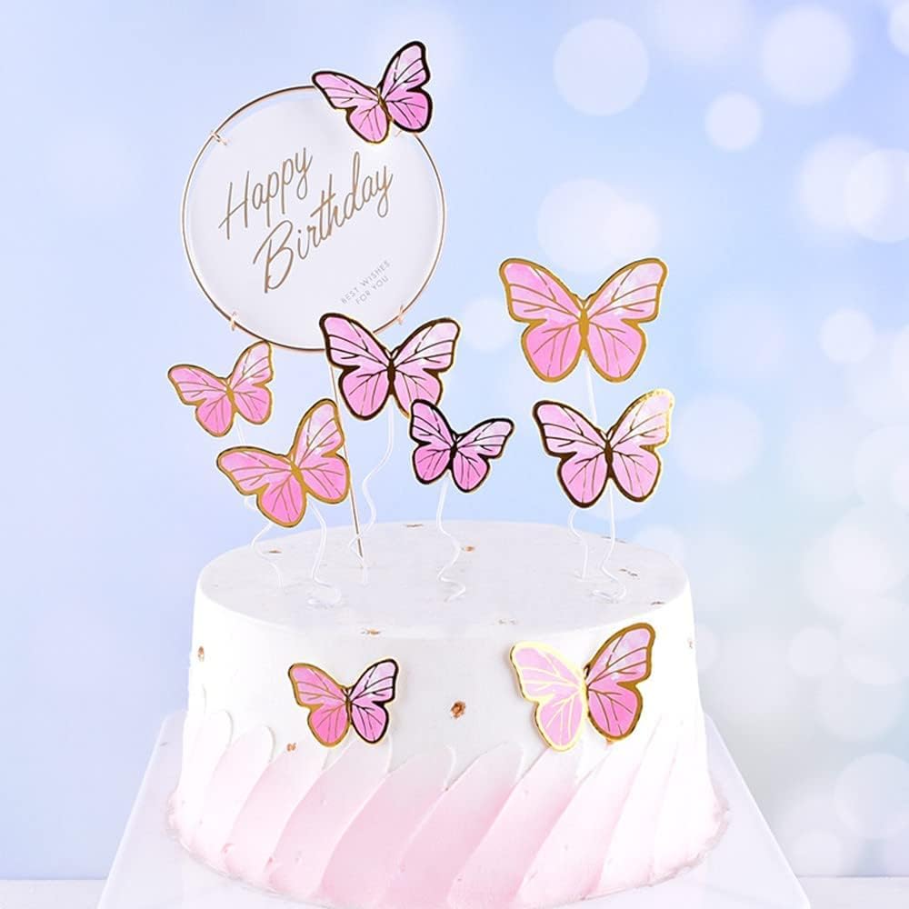 3D Cake decoration butterflies