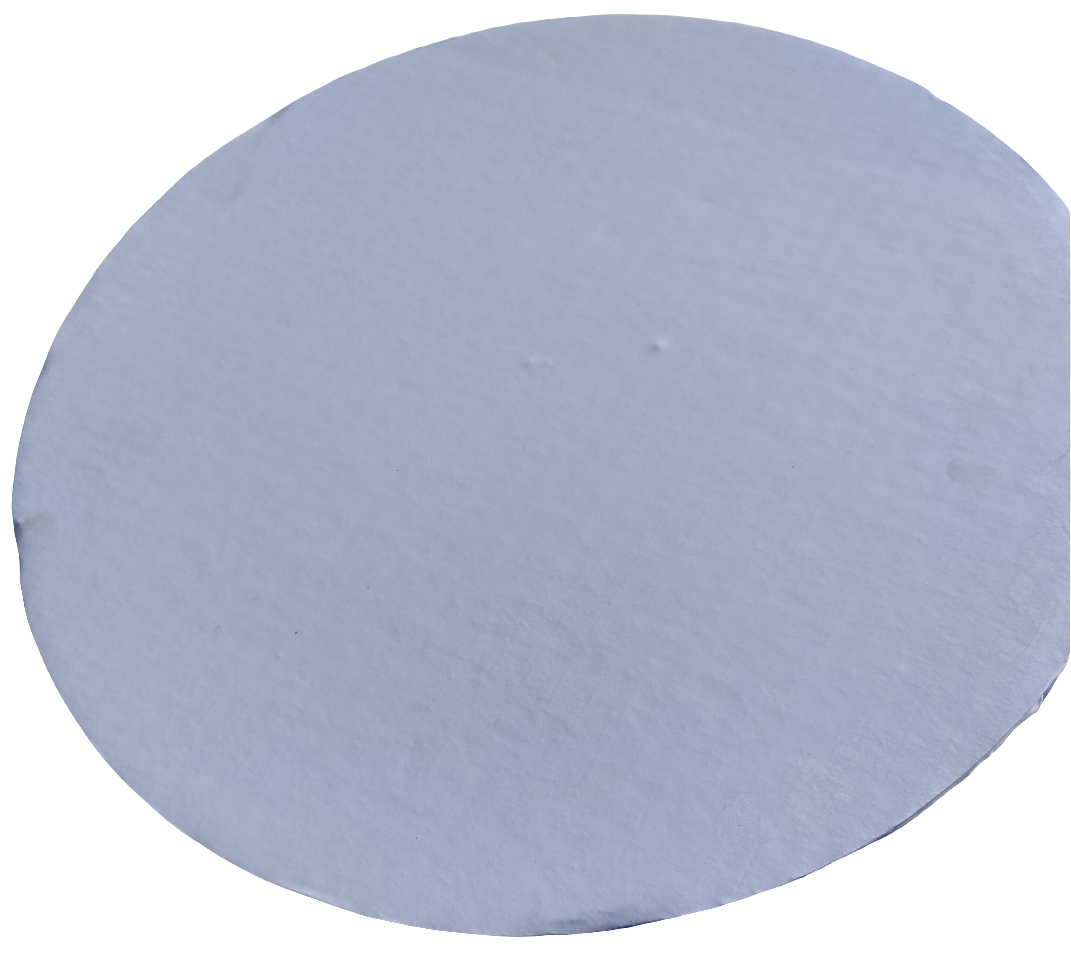 Size 10 Round White Thick board