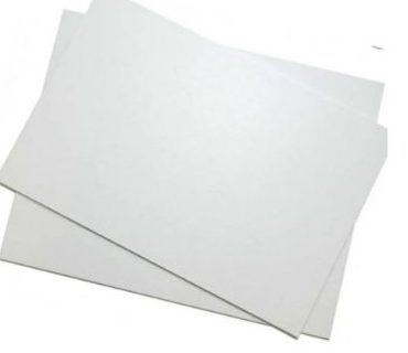 Size 10 Square White thick board